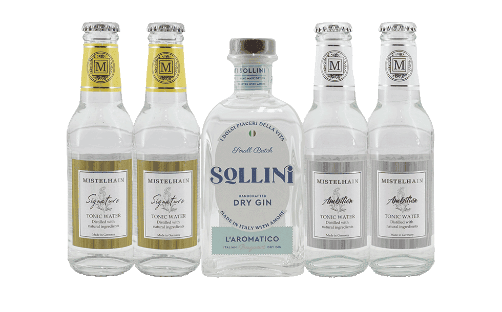 SOLLINI L'Aromatico Gin 0,5 l & Tonic Paket
