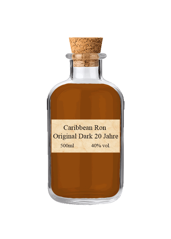 Caribbean Ron Premium 20 Jahre Rum - 500ml