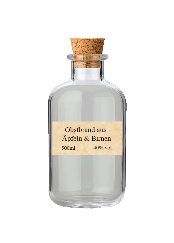 Obstbrand Apfel & Birne - 500ml