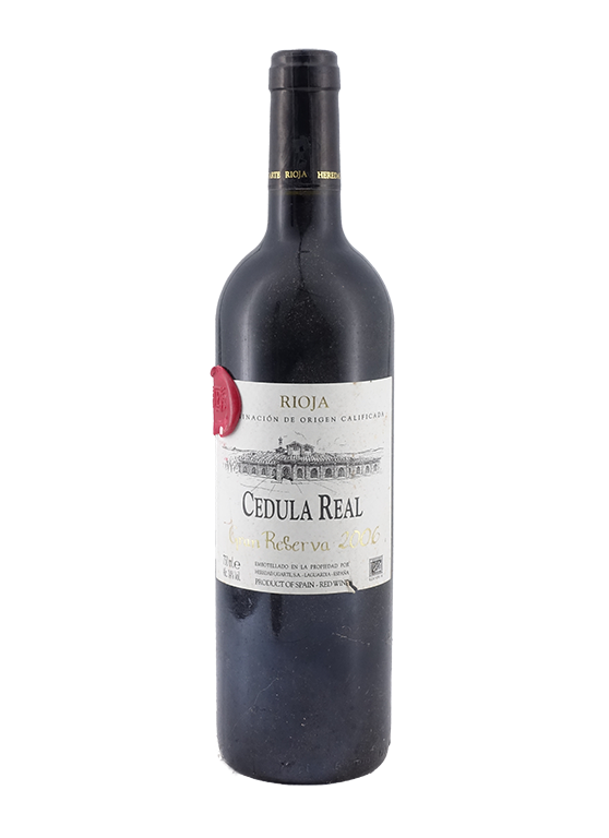 Ugarte Cedula Real - Rioja Gran Reserva 2006