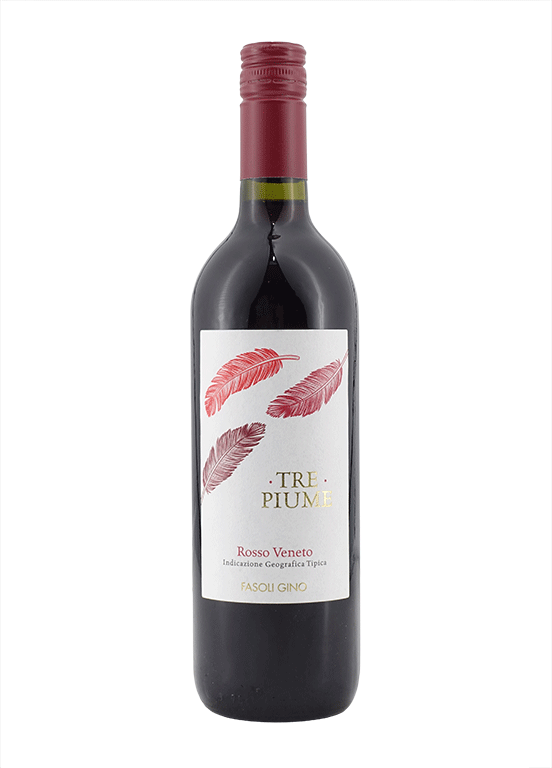 Fasoli TRE PIUME Rosso - Corvina, Cabernet, Merlot BIO