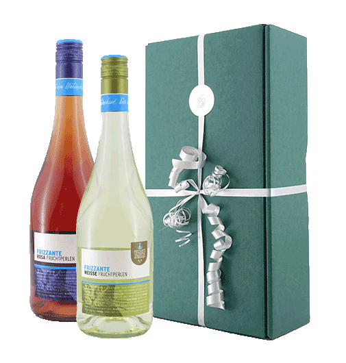 Weinpräsent Franken Frizzante Duo – Weiß & Rosé