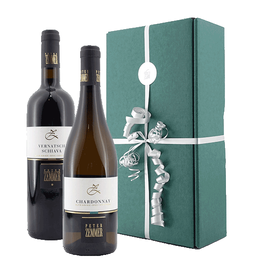 Weinpräsent Südtirol Duo - Weißwein & Rotwein