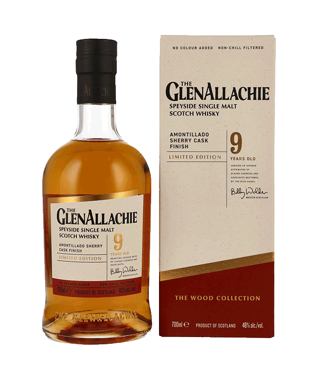GlenAllachie 9 y.o. Amontillado Sherry Finish - Limited Edition