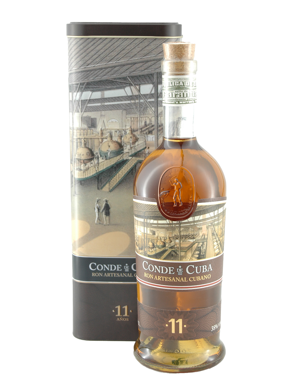 CONDE DE CUBA Rum 11 Jahre - Solera