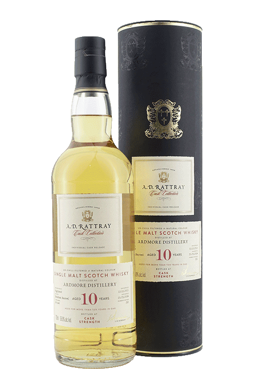 Ardmore 10 Jahre 2013/2024 Cask Strength Single Malt - A.D. Rattray