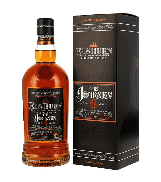 Els Burn The Journey 6 Jahre 2025 Harzer Single Malt Whisky