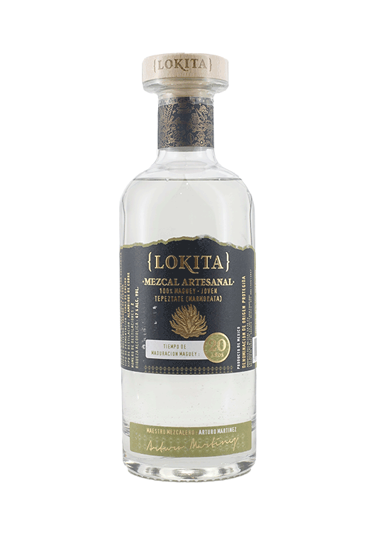 Lokita Mezcal Artenasal Tepeztate 20 Anos