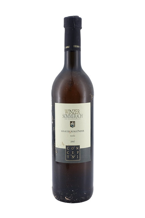 Winzer Sommerach Grauer Burgunder Barrique 2007