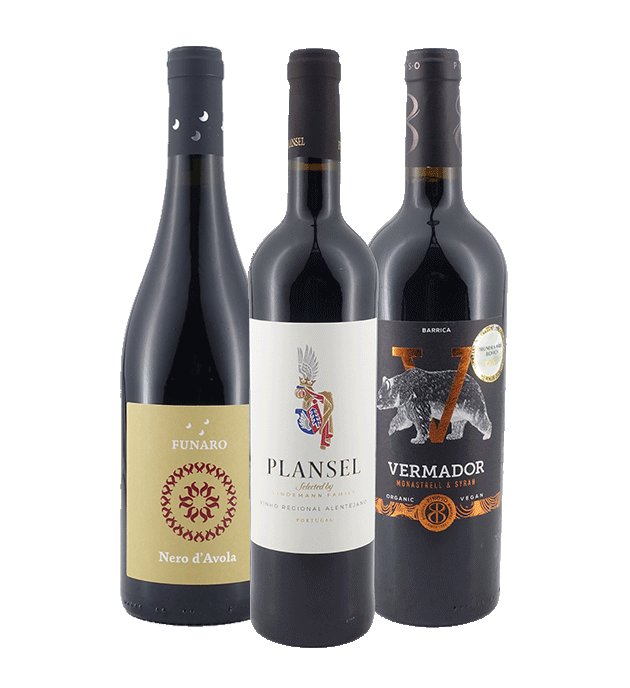Weinpaket im Primitivo-Stil