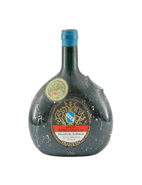 Juliusspital-Weingut Iphöfer Domherr Huxelrebe Kabinett 1987