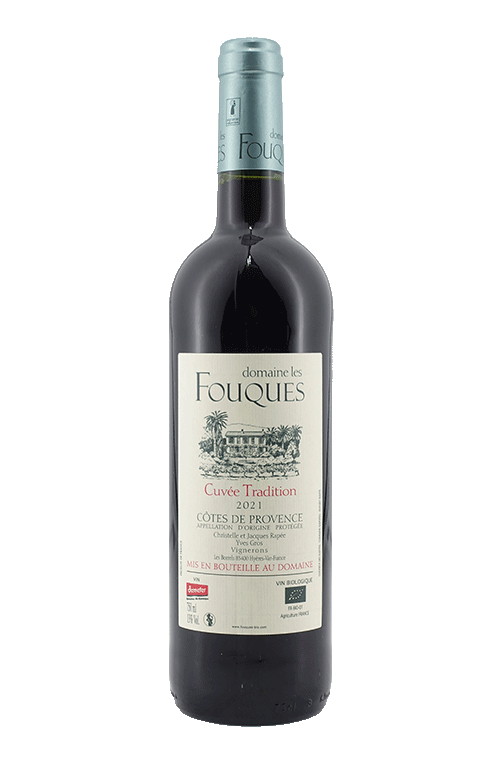 Domaine Fouques Côtes de Provence Rouge AOP CUVÉE TRADITION BIO