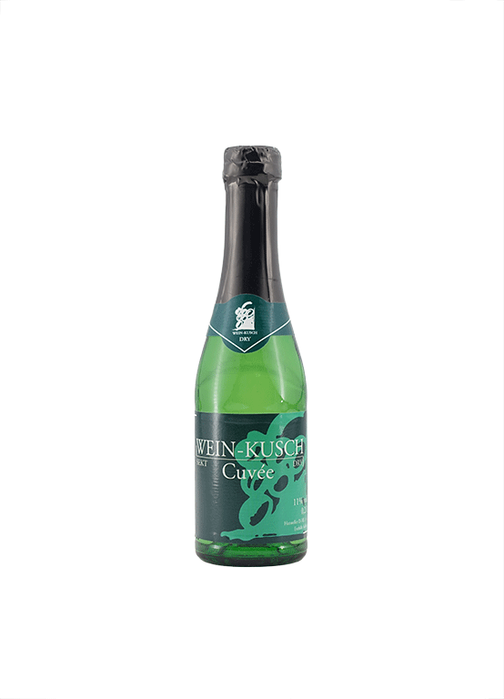 WEIN KUSCH Sekt GRÜN 0,2 l Cuvée trocken - Piccolo