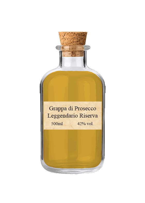 Grappa di Prosecco Leggendario Riserva Speciale - 500ml