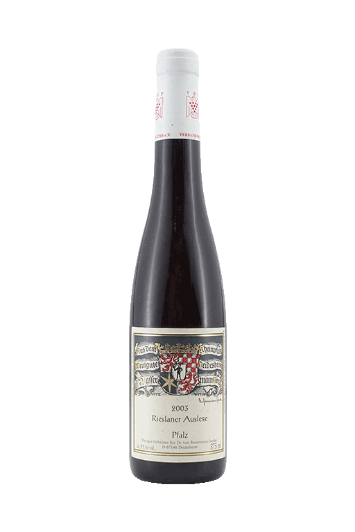 Weingut Dr. von Bassermann-Jordan - Deidesheimer Rieslaner Auslese 2003 0,375 l