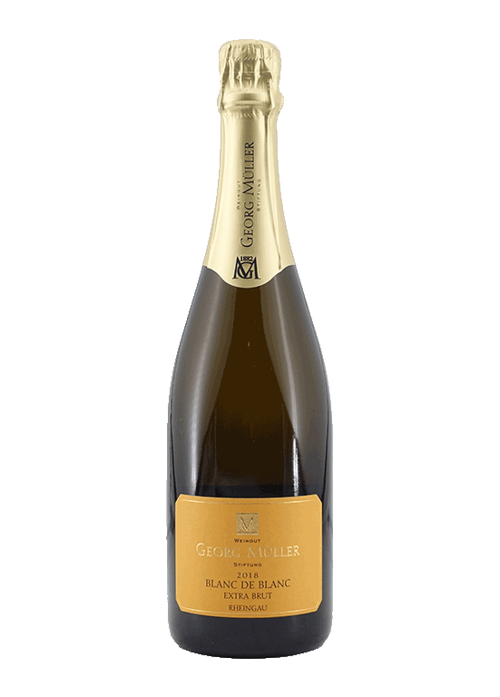 Georg Müller Blanc de Blanc Sekt Auxerrois & Chardonnay Extra Brut