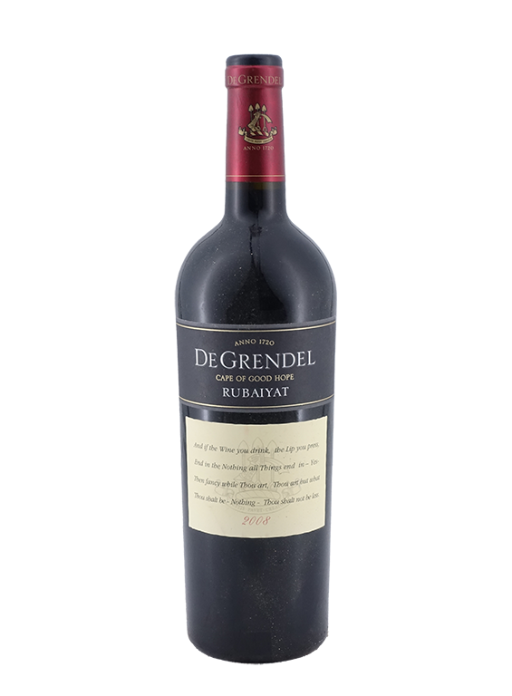De Grendel Rubaiat Durbanville Rotwein Cuvée 2008