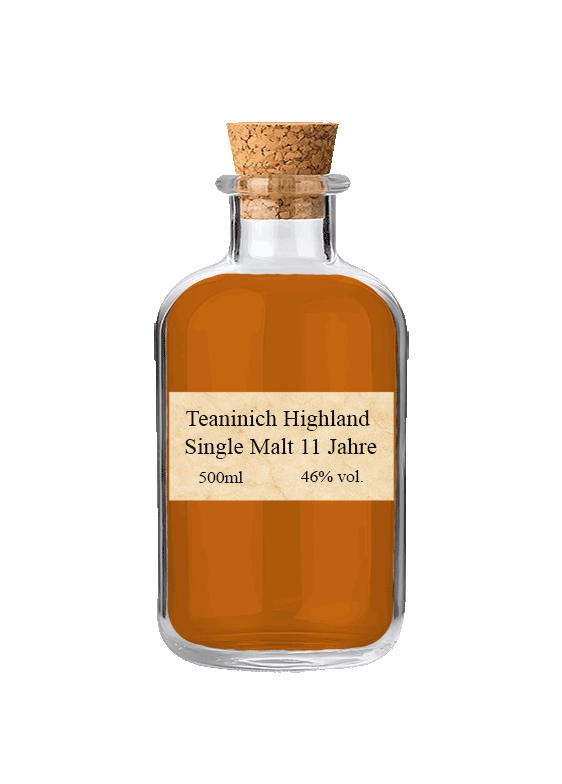 Teaninich Single Malt Whisky 11 Jahre Single Cask - 500ml