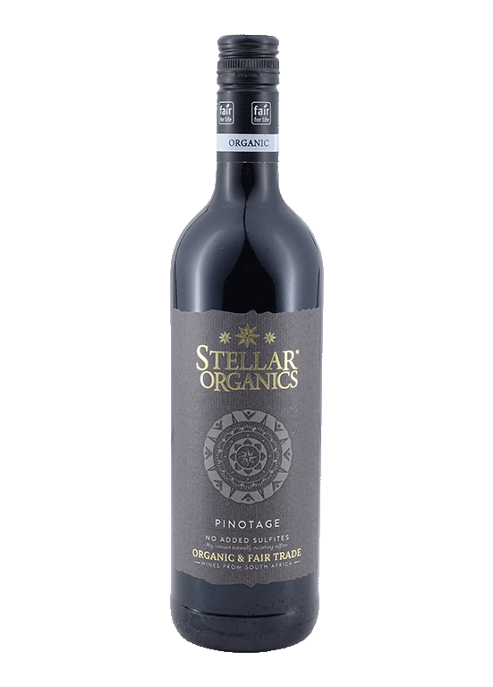 Stellar Organics Pinotage ohne SO2 Zusatz BIO