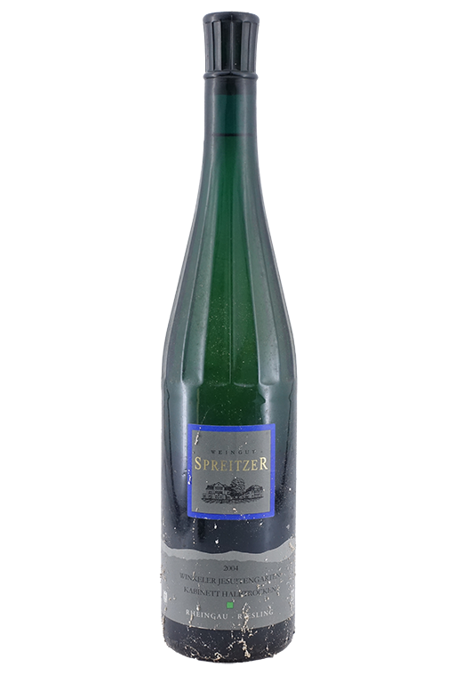Spreitzer Rheingau Riesling Kabinett halbtrocken Winkeler Jesuitengarten 2004