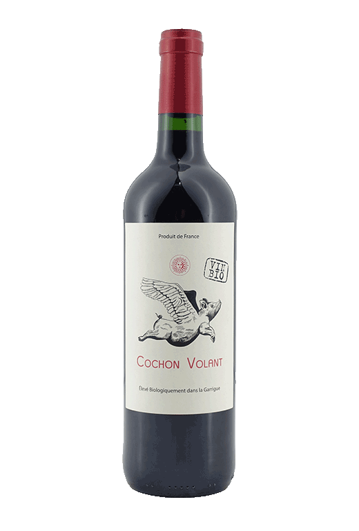 Chateau de Caraguilhes Cochon Volant Corbieres Rouge BIO