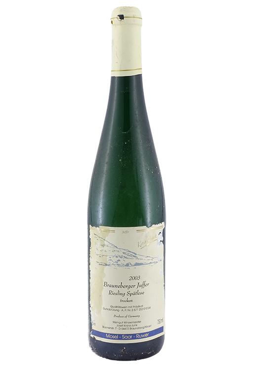 Kranz-Junk Braunberger Juffer Riesling Spätlese 2003