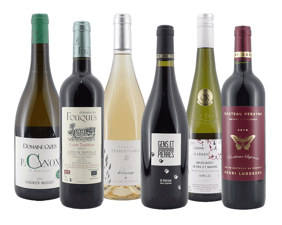 Weinpaket Frankreich