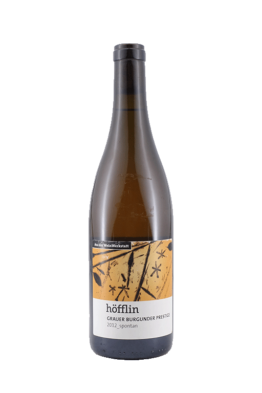 Höfflin Kaiserstuhl Grauer Burgunder Prestige (BIO, spontan, unfiltriert) 2012 BIO