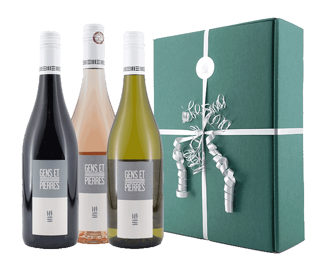 Weinpräsent Frankreich Trio – Weißwein, Rosé & Rotwein