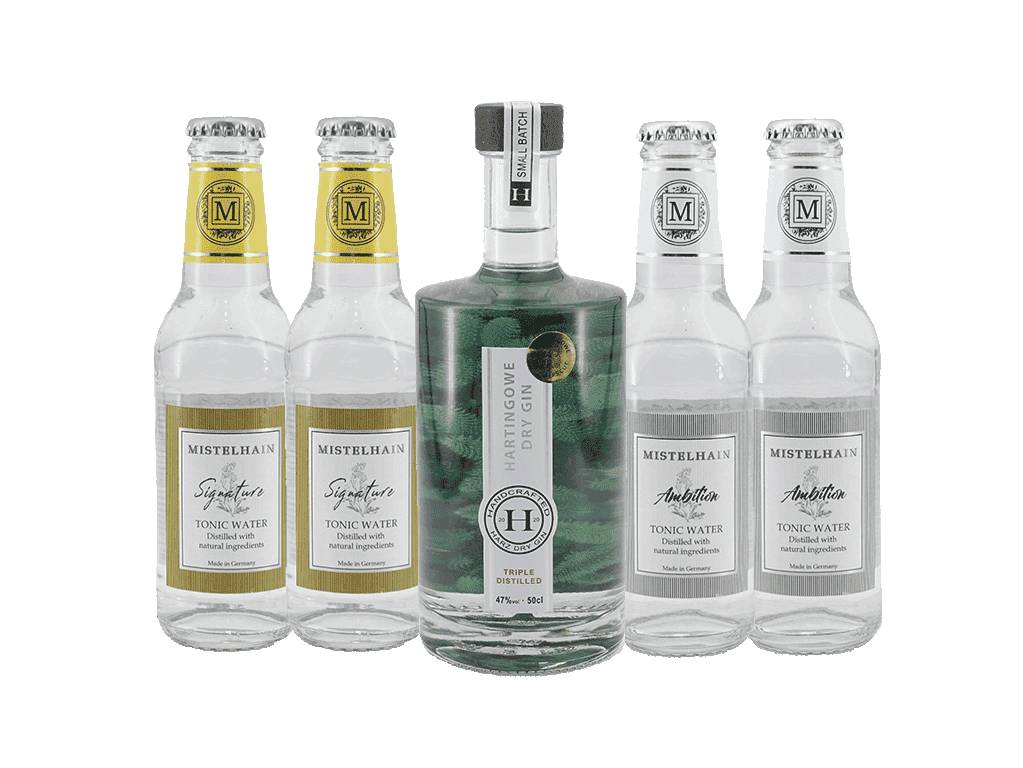 Hartingowe Harzer Dry Gin "Pinsapo" 0,5 l & Tonic - Paket
