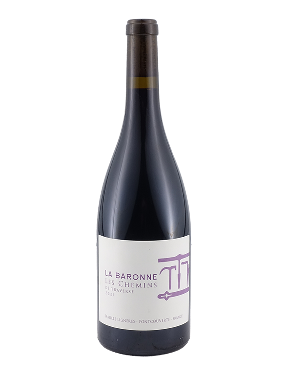 Château La Baronne LES CHEMINS DE TRAVERSE Rouge 2021 BIO