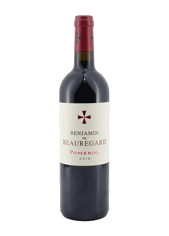 Benjamin de Beauregard Pomerol Rouge Second Vin 2016