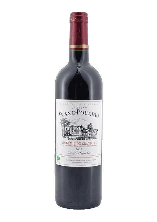 Chateau Franc-Pourret - Saint-Emilion Grand Cru 2022 BIO
